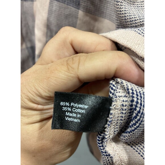 Lane Bryant Top 20 Buffalo Check Plaid Ruffle Sleeve Blouse Women’s Fall Cute - Picture 5 of 5